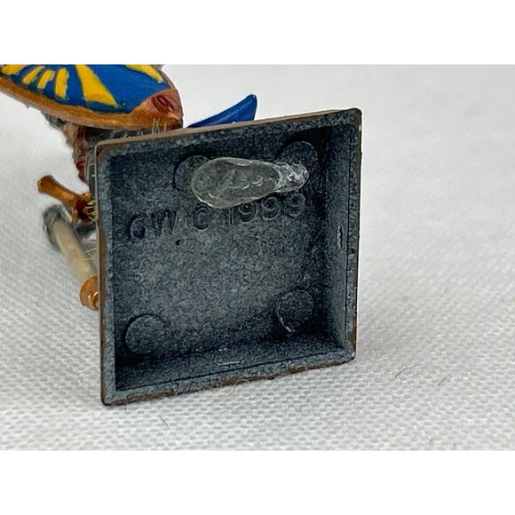 Hand Painted Warhammer Fantasy High Elf Hero Miniature Winged Helm Shield - Picture 7 of 9